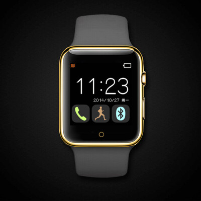 

Elegance Pedometer Health Smart Watch Phone with Bluetooth 40 Music Player Dialer 154"TFT Touch Screen Pedometer Sleep Monitor Message Alarm Clock Picture Capture Stop Watch Phonebook