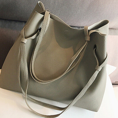 

4 Pcs Sets Female Elegant Shoulder Bag Leather Messenger Bags