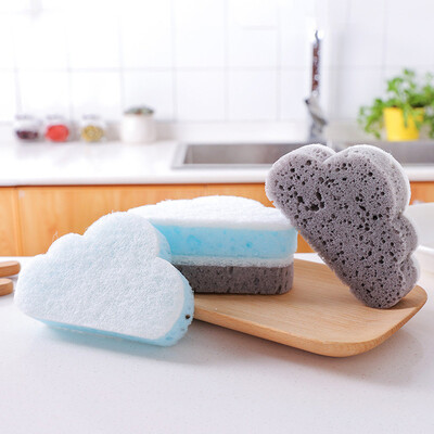 

Cntomlv hos sale Cloud Shape Sponge Brush Household Cleaning Tools Decontamination Magic Rubbing