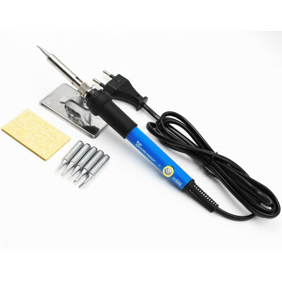 

New 60W Adjustable Temperature Electric Soldering Iron 220V 110V Welding Solder Rework Station Heat Pencil 5pcs Tips Repair Tool