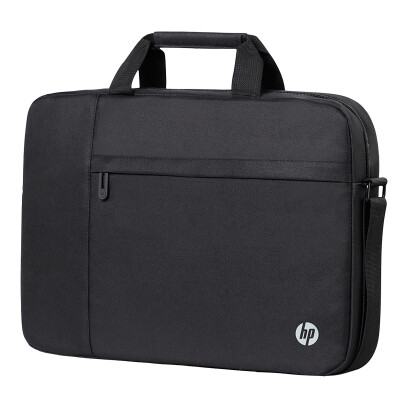 

HP hp 156-inch fashion thin business computer handbag shoulder bag black business slung briefcase 3XD23PA