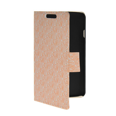 

MOONCASE Slim Leather Side Flip Wallet Card Slot Pouch Stand Shell Back ЧЕХОЛ ДЛЯ LG F70 Beige