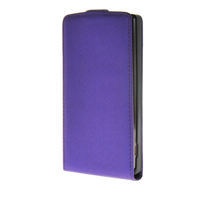 

MOONCASE High Quality Cross pattern Leather Vertical Flip Protector чехол для LG G4 Purple