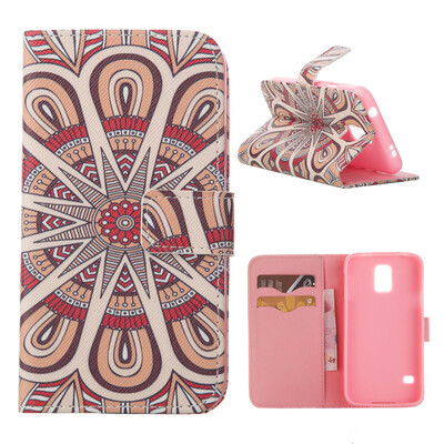 

MOONCASE ЧЕХОЛ ДЛЯ Samsung Galaxy S5 Flip PU Leather Fold Wallet Card Slot Kickstand Back [Pattern series] /a02