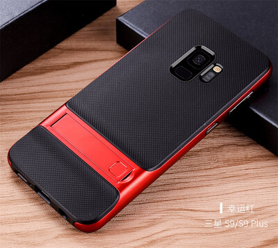 

Goowiiz Phone Case For Samsung Galaxy S9S9 PlusNote 8 Fashion Slim Shockproof Silicone TPU PC Hard Bracket