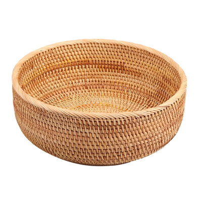 

Youjialiangpin basket bamboo storage basket fruit basket trumpet