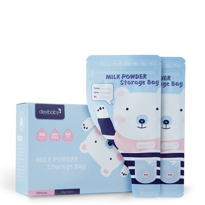 

Dexbaby American baby disposable milk powder bag baby storage bag out milk powder storage bag milk powder box portable milk powder sub-package 30 bags a box