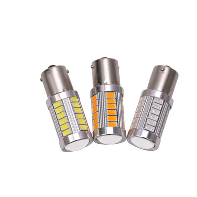 

10pcs white light red yellow light automobile LED21W fog lamp 7440 7443 reversing lamp steering lamp brake lamp