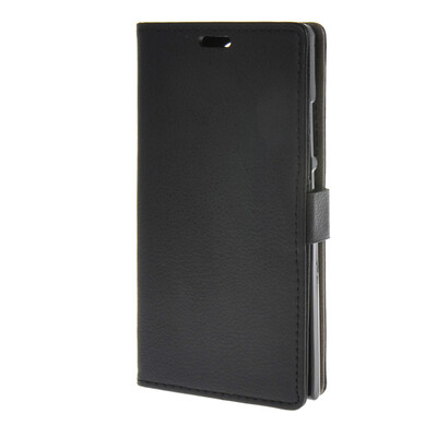 

MOONCASE Case for BLU Life 8  Flip Leather Wallet Pouch Card with Kickstand Case Cover Black