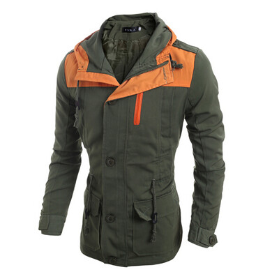 

Zogga New Autumn And Winter Men's Jacket Casual Luxury Hooded