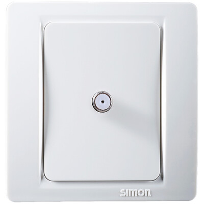 

Simon SIMON switch socket 53 series TV full shield socket C55116 elegant white