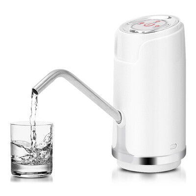 

Baijie Baijie household bottled water pumping bucket water dispenser water pressure automatic water dispenser water dispenser white smart models DCX-006