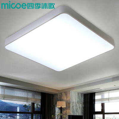 

Micoe LED простой и современный Гостиная освещает большую площадь облучения площадь металлическая лампа корпус акриловая маска romise dimming MX34