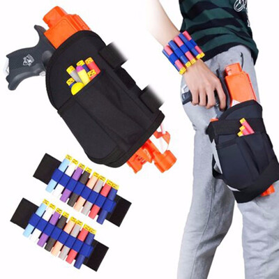 

Kids Tactical Waist Bag&Dart Wrister Kit for Nerf Guns N-strike Elite Series Blaster