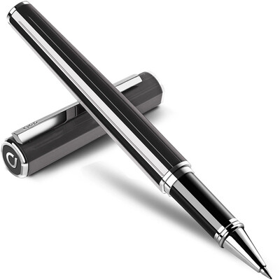 

Deli) S91 Misi Si series of metal texture blue pen 0.5mm pearl pen / Gel pen