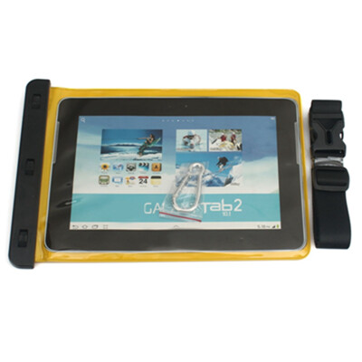 

27.6x20.1CM Yellow Waterproof Cover Bag Case Pouch For Samsung Galaxy Tab 10.1