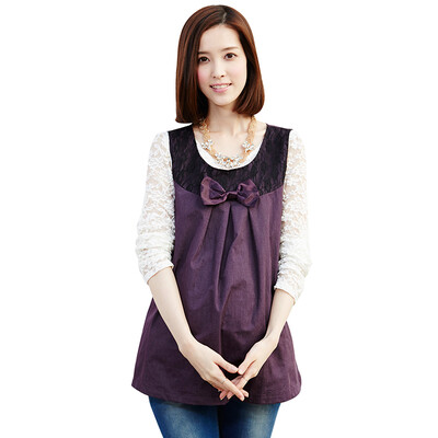

October Mommy Radiation Wear Metal Fibers Maternity Purple 160 90C  Code