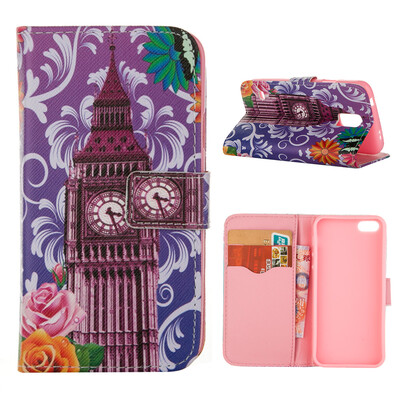 

MOONCASE Case for Samsung Galaxy S5 Flip PU Leather Fold Wallet Card Slot Kickstand Back Case Cover [Pattern series] /a17