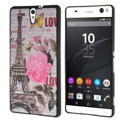 

MOONCASE ЧЕХОЛ ДЛЯ Sony Xperia C5 [Personality Patterns] Flexible Soft Silicone Gel TPU Skin Protective /a07