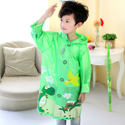 

Is the move kendo children&39s raincoat with a packet of primary school students poncho children&39s cartoon raincoat R1 green dinosaur XL code