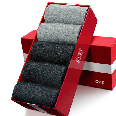 

Jingdong supermarket] Hengyuan Xiang cotton socks thin section socks socks men 3 dark gray 2 light gray 114778