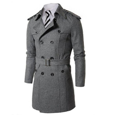 

Zogaa Mens Wind Long Wool