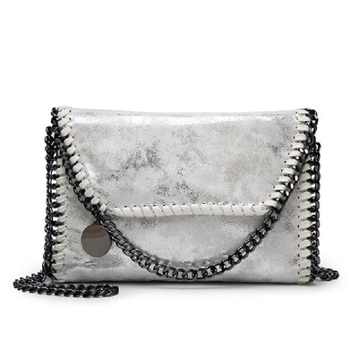 

Fashion Womens design Chain Detail Cross Body Bag Ladies Shoulder bag clutch bag bolsa franja luxury evening bag LB148