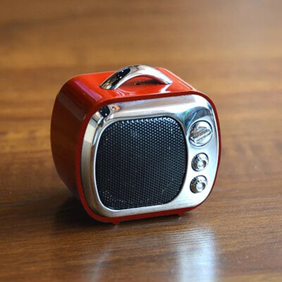 

WH U14B Bluetooth wireless speaker mini portable TV design speaker support TF speakercomputer speaker can be outdoor music
