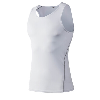 

Men Compression Stringer Bodybuilding Mens GYM Undershirts Male Shirts Sports