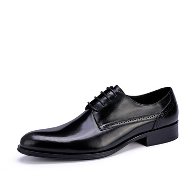 

New Dress Shoes Men British Mens Shoes Bullock Carved Shoes Leather Business Casual Shoes Large Size Shoes