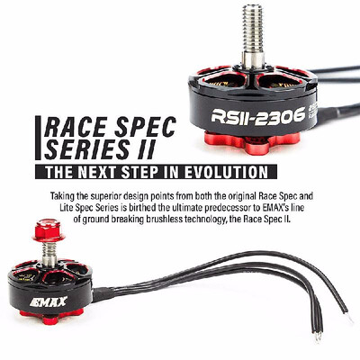 

Original EMAX RSII2306-2400KV Brushless CCW Motor for X210 X220 X250 RC FPV Racing Quadcopter