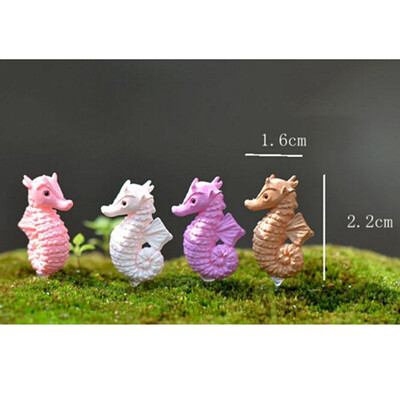 

Fashion Miniature Dollhouse Bonsai Fairy Garden Landscape Lovely Seahorse Decor