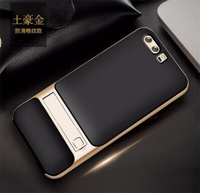 

Goowiiz Phone Case For Huawei P10P10 PlusNova Fashion Slim Shockproof Silicone TPU PC Hard Bracket