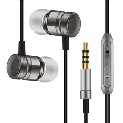

35mm Metal In-Ear Earphone Subwoofer Wired Motion MP3 Music Stereo Headphones Portable Enjoy For Mobile Computers