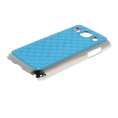 

MOONCASE Luxury Chrome Plated Star Bling Back Case Cover for Samsung Galaxy Core Plus G3500 / Trend 3 G3502 Blue