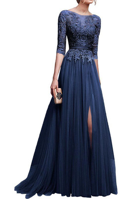 

Appliqued Mermaid Evening Party Prom Dress Bridesmaid Long Formal Pageant Gown Honor Gown