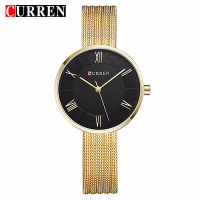 

CURREN 9020 Women Watches 2017 New Quartz Top Brand Luxury Fashion bracelet watch