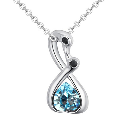 

New Design Crystal Necklaces Made with Crystal from Swa Elements Chain Collier Jewel for Women Children Jewelry 28080