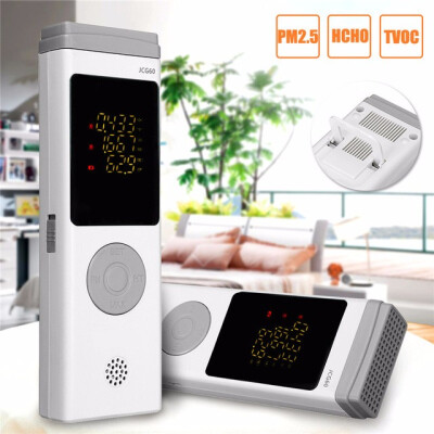 

Formaldehyde Detector Detects HCHO TVOC PM25 Real Time Testing Record Analyzed USB Charging Monitor Air Quality for Home Office