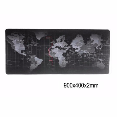 

Hot Selling Large Size Mouse Pad Old World Map Gaming Mousepad Anti-slip Natural Rubber Gaming Mouse Mat with Locking Edge