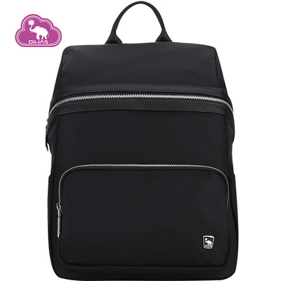 

AiWAS shoulder bag female bag casual splash-proof bag trend personality ladies wild backpack OCB1726 black