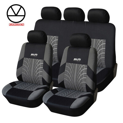 

Hot Sale 9PCS&4PCS Universal Car Seat Cover Fit Most Cars with Tire Track Detail Car Styling Car Seat Protector