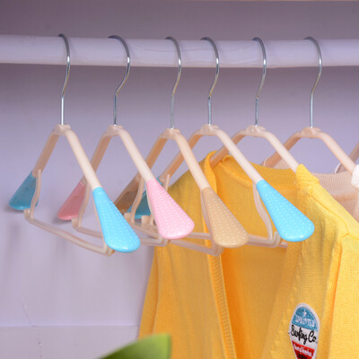 

Maybelline 10 non-marking hangers adult non-slip clothes rack drying rack household plastic strap rack