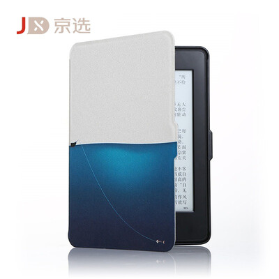 

Dostyle footprint series Kindle Paperwhite 123 generation protective case protective cover for the elderly&sea magnetic sleep wake-up protection 958 version of the protective cover shell