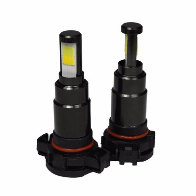 

2PCS LED Fog Lights Lamps Replacement H7 H8 H9 H11 H16 9005 9006 PSX26W Dual Color In 1 6000K3000K Auto Car Truck Driving LED L