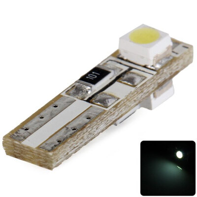 

Sencart T5 White Light 2 SMD 3528 LEDs Car Instrument Lamp 2pcs