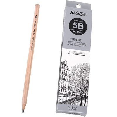 

BAOKE (BAOKE) PL1645 office drawing pencil drawing sketch pencil graffiti 5B 12 support