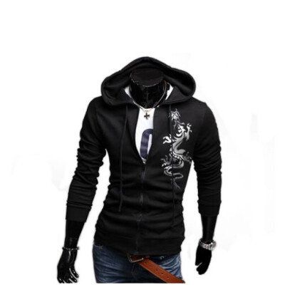 

Zogaa New Mens Hoodie Printing Slim