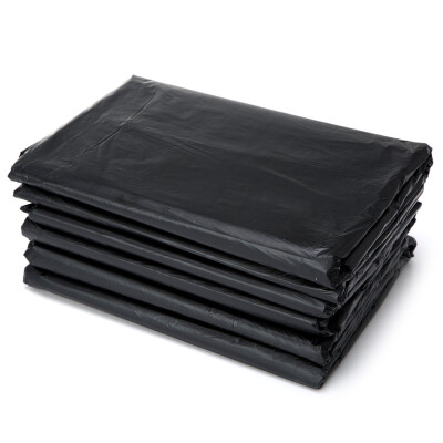 

Jingtang thickened leak-proof vest portable plastic garbage bag home office storage bag black 3754cm 200 pack