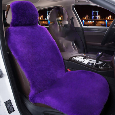 

1 PCS Australian Pure Sheepskin Fur Seat Cover Super Warm Comfortable Universal Car Seat Cover Wool Car Seat Covers Auto Cushion
